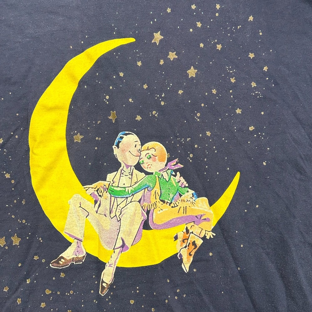 Vintage‎ T-Shirt, Crazy For You Musical, mens Size L, Single Stitch, Blue - Picture 6 of 8